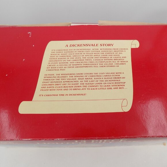 Lemax Dickensvale 11 Piece Lighted Village Set Christmas Decoration Vtg Box FLAW - Picture 11 of 11